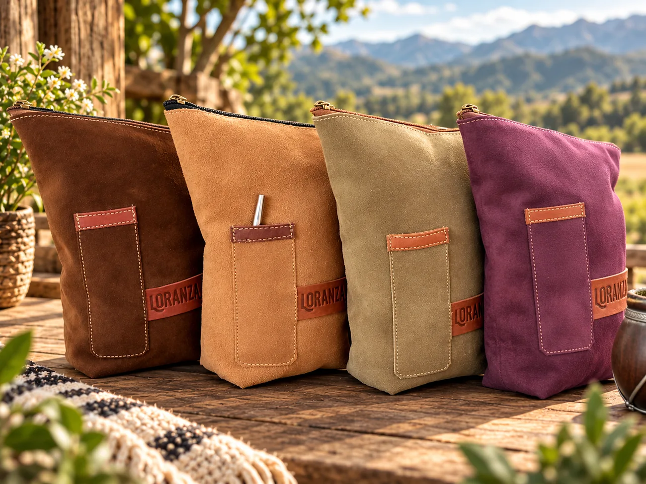 Variedad de yerberas en distintos tonos